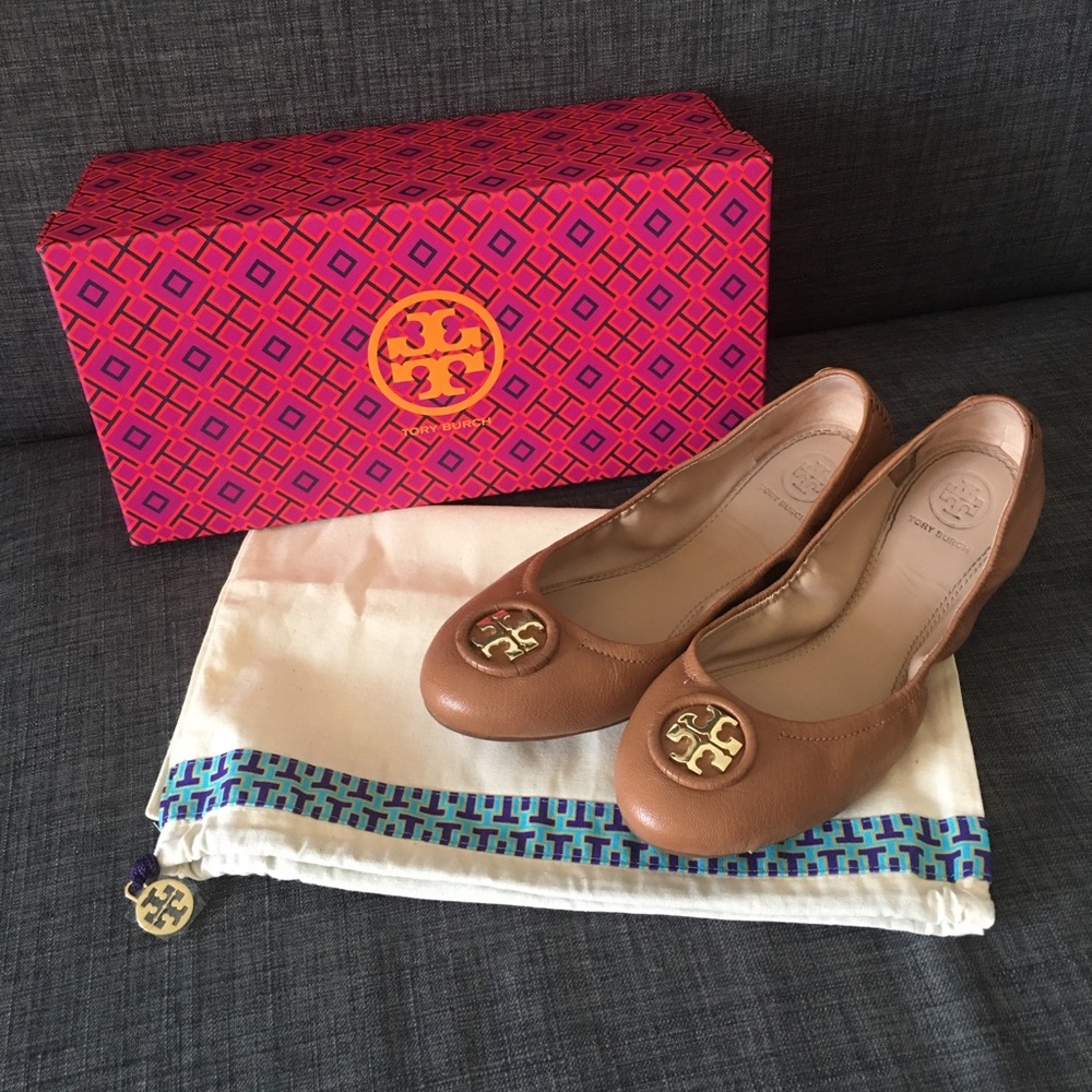 Tory Burch flats Brown size 7 1/2